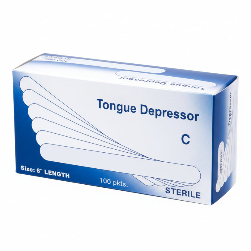 Tongue Depressors - 100 per box